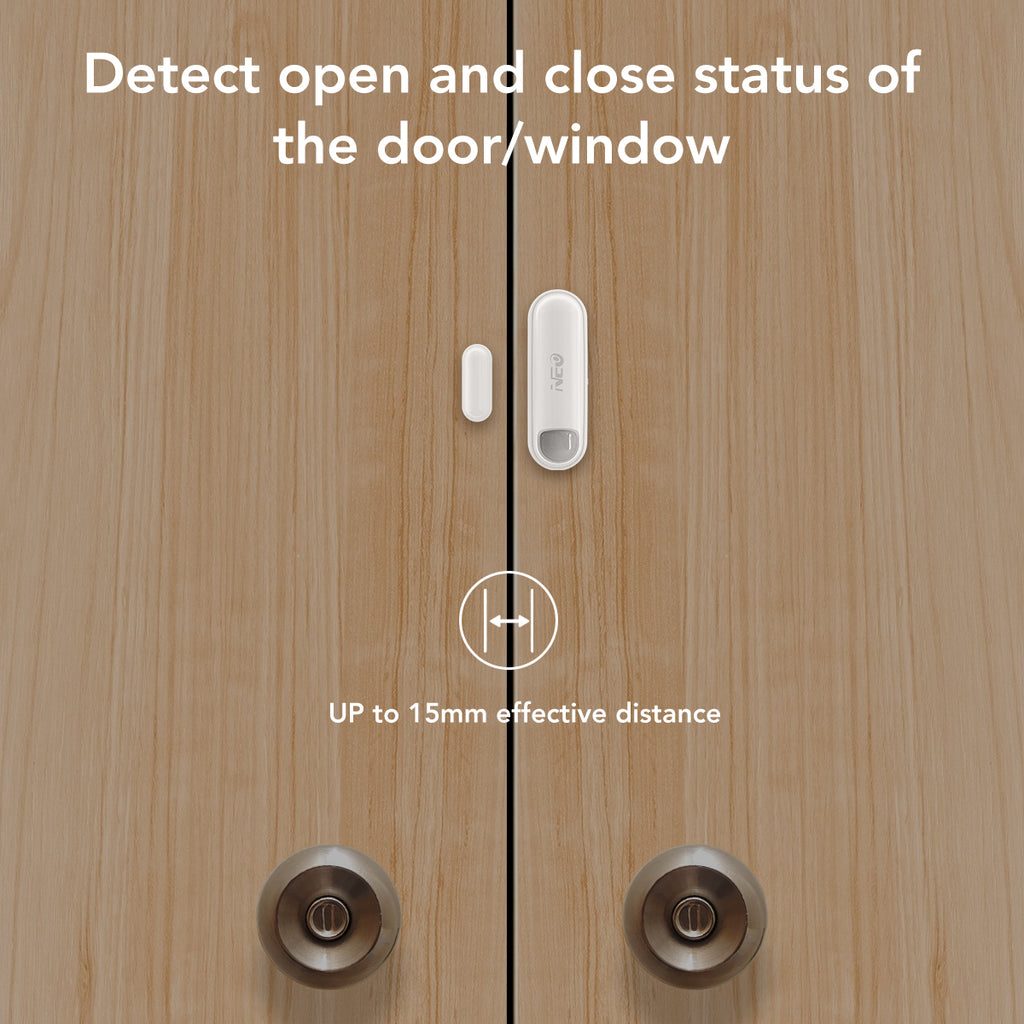 Zigbee 3.0 Door/Window Sensor Mini Sized Smart Home Automation Security, Magnetic, Work with Smartthings
