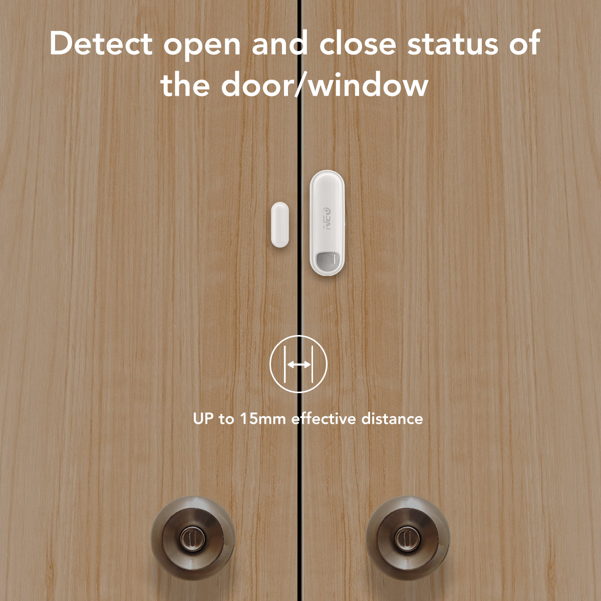 Zigbee 3.0 Door/Window Sensor Mini Sized Smart Home Automation Security, Magnetic, Work with Smartthings