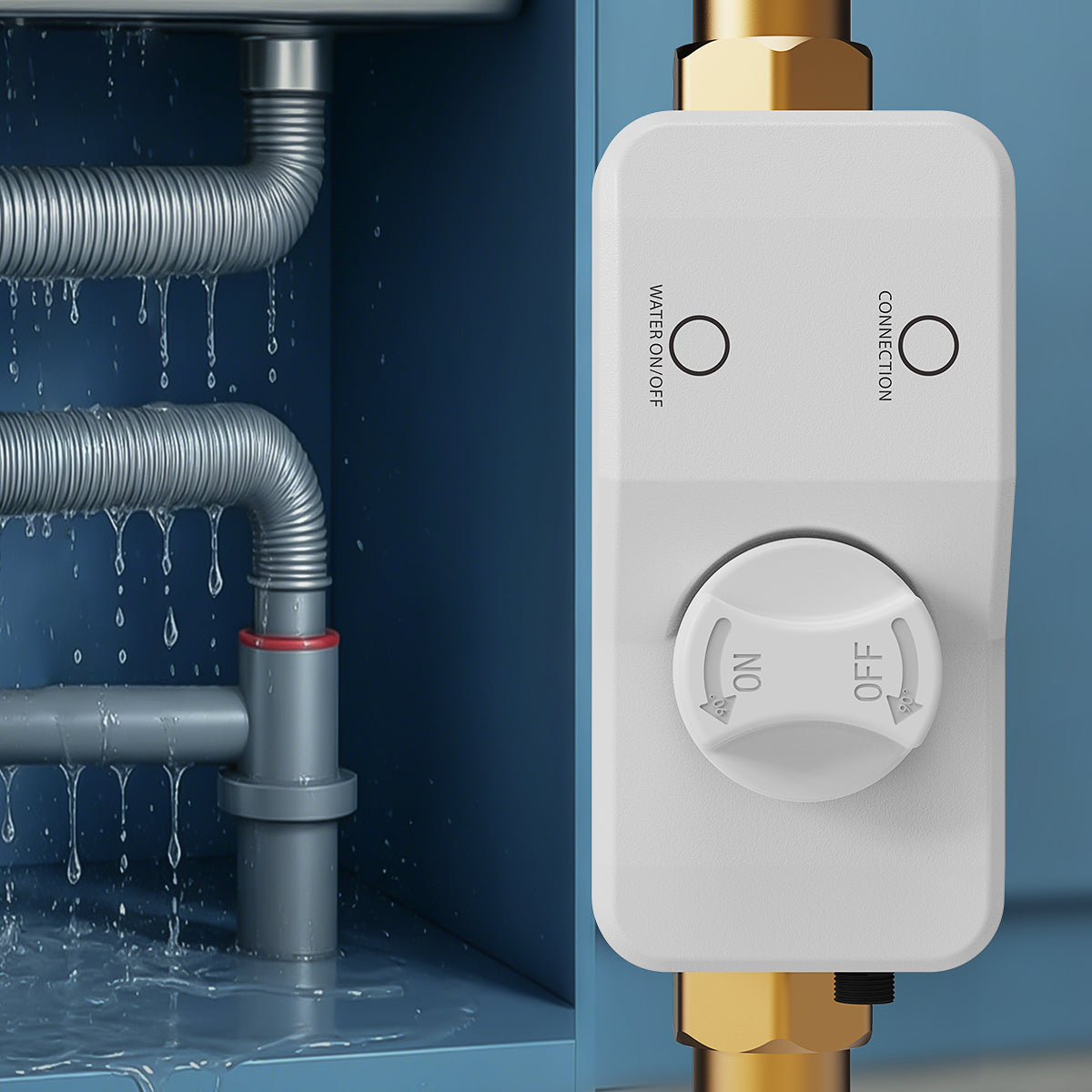 LifeInnov WiFi Smart Water Valve, DN20/DN25 – Tuya Smart Life App