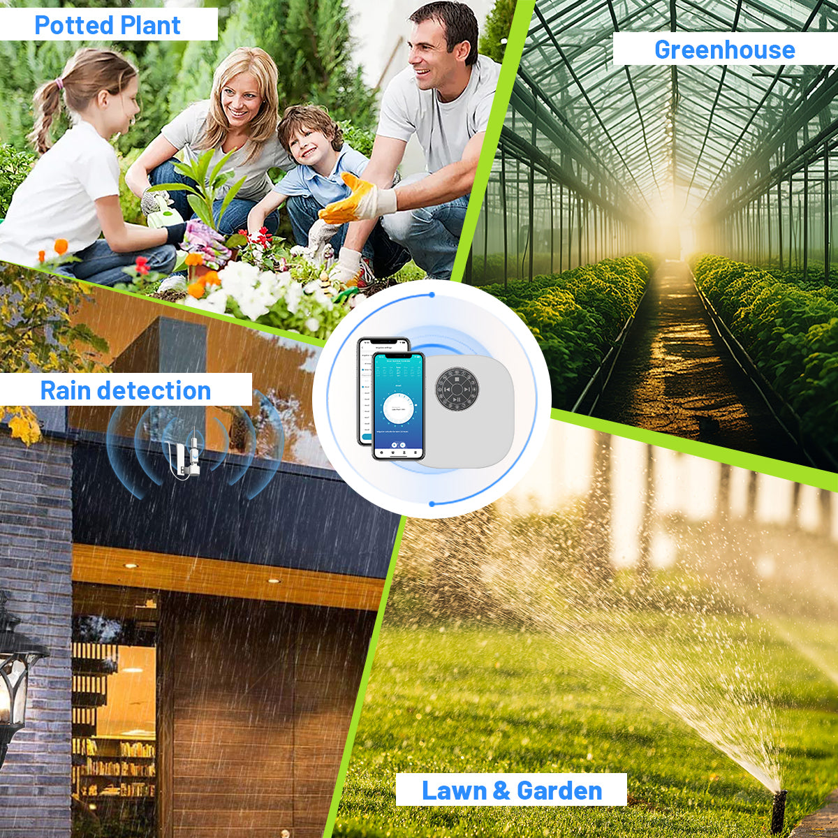 LifeInnov WiFi Smart Sprinkler Controller Pro — 12-Zone, Alexa Compatible