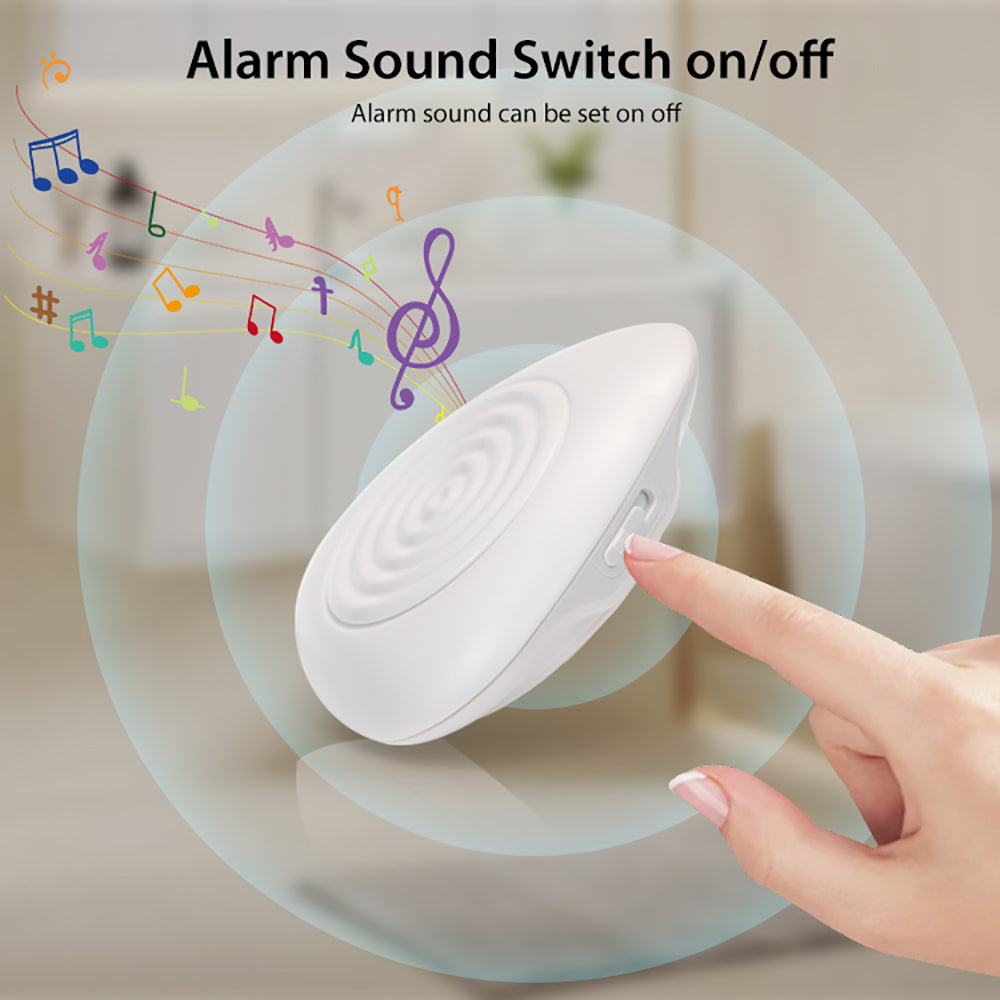 Zigbee Water Sensor, Smart Water Leak Detector for Home, Requires Zigbee Hub, Compatible with SmartThings and Home Assistant (ZHA & Z2M)